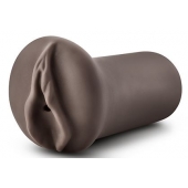 Коричневый мастубратор-вагина Nicole s Kitty - Blush Novelties - в Улан-Удэ купить с доставкой
