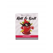 Стимулирующий презерватив-насадка Roll   Ball Raspberry - Sitabella - купить с доставкой в Улан-Удэ