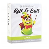 Стимулирующий презерватив-насадка Roll   Ball Apple - Sitabella - купить с доставкой в Улан-Удэ