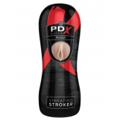 Мастурбатор-вагина Vibrating Pussy Stroker с вибрацией - Pipedream - в Улан-Удэ купить с доставкой