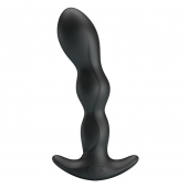 Черный анальный стимулятор простаты с вибрацией Special Anal Massager - 14,5 см. - Baile - в Улан-Удэ купить с доставкой