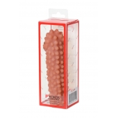 Телесная насадка на фаллос с бугорками KOKOS Extreme Sleeve 10 - 15,8 см. - KOKOS - в Улан-Удэ купить с доставкой