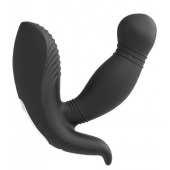 Черный вибромассажер простаты PROSTATE HERO - Dream Toys - в Улан-Удэ купить с доставкой