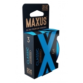 Классические презервативы в железном кейсе MAXUS Classic - 3 шт. - Maxus - купить с доставкой в Улан-Удэ