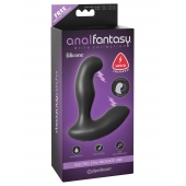 Черный массажер простаты Electro Stim Prostate Vibe с электростимуляцией - 13,3 см. - Pipedream - купить с доставкой в Улан-Удэ
