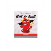 Стимулирующий презерватив-насадка Roll   Ball Cherry - Sitabella - купить с доставкой в Улан-Удэ