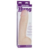 Огромная насадка-реалистик Vac-U-Lock Realistic Hung - 31,7 см. - Doc Johnson - купить с доставкой в Улан-Удэ