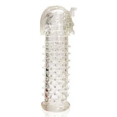 Закрытая прозрачная насадка на пенис Crystal Sleeve Faraon - 13,5 см. - Erowoman-Eroman - в Улан-Удэ купить с доставкой