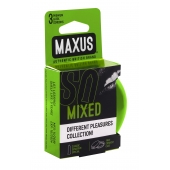 Презервативы в железном кейсе MAXUS Mixed - 3 шт. - Maxus - купить с доставкой в Улан-Удэ