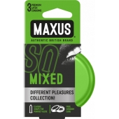 Презервативы в железном кейсе MAXUS Mixed - 3 шт. - Maxus - купить с доставкой в Улан-Удэ