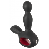 Черный вибромассажер простаты с нагревом и ротацией Prostate Plug - 14,5 см. - Orion - в Улан-Удэ купить с доставкой