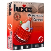 Презерватив LUXE Maxima  Французский связной  - 1 шт. - Luxe - купить с доставкой в Улан-Удэ