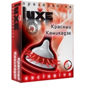 Презерватив LUXE  Exclusive   Красный Камикадзе  - 1 шт. - Luxe - купить с доставкой в Улан-Удэ