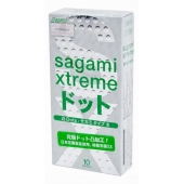 Презервативы Sagami Xtreme Type-E с точками - 10 шт. - Sagami - купить с доставкой в Улан-Удэ