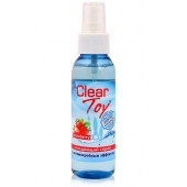 Очищающий спрей для игрушек CLEAR TOY Strawberry - 100 мл. - Биоритм - купить с доставкой в Улан-Удэ