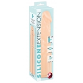 Телесная насадка-удлинитель Silicone Extension - 19 см. - Orion - в Улан-Удэ купить с доставкой
