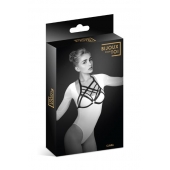 Черная упряжь на грудь Clara - Bijoux Pour Toi - купить с доставкой в Улан-Удэ