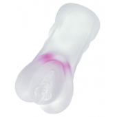 Прозрачный реалистичный мастурбатор Juicy Pussy Crystal Rose - ToyFa - в Улан-Удэ купить с доставкой
