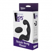 Черный вибромассажер простаты REMOTE BOOTY PLEASER - Dream Toys - в Улан-Удэ купить с доставкой