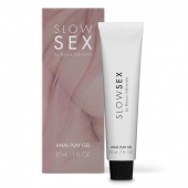 Лубрикант на водной основе Slow Sex Anal Play Gel - 30 мл. - Bijoux Indiscrets - купить с доставкой в Улан-Удэ