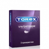 Презервативы Torex  Ультратонкие  - 3 шт. - Torex - купить с доставкой в Улан-Удэ