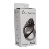 Черное эрекционное виброкольцо Pure Passion Midnight - Lola Games - в Улан-Удэ купить с доставкой