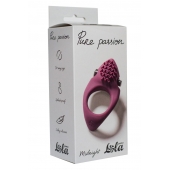 Бордовое эрекционное виброкольцо Pure Passion Midnight - Lola Games - в Улан-Удэ купить с доставкой