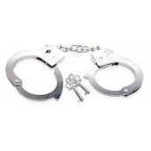 Металлические наручники Beginner s Metal Cuffs - Pipedream - купить с доставкой в Улан-Удэ