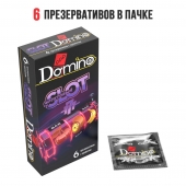 Ароматизированные презервативы DOMINO  Фруктовый слот  - 6 шт. - Domino - купить с доставкой в Улан-Удэ
