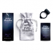 Темно-серое эрекционное кольцо Vibrating Love Ring с вибрацией - Fifty Shades of Grey - в Улан-Удэ купить с доставкой