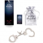 Металлические наручники Metal Handcuffs - Fifty Shades of Grey - купить с доставкой в Улан-Удэ