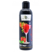 Интимный гель-смазка JUICY FRUIT с ароматом клубники - 200 мл. - БиоМед - купить с доставкой в Улан-Удэ