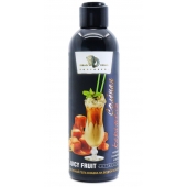 Интимный гель-смазка JUICY FRUIT с ароматом солёной карамели - 200 мл. - БиоМед - купить с доставкой в Улан-Удэ
