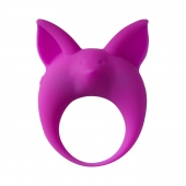 Фиолетовое эрекционное кольцо Kitten Kyle - Lola Games - в Улан-Удэ купить с доставкой