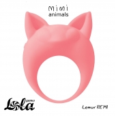 Оранжевое эрекционное кольцо Lemur Remi - Lola Games - в Улан-Удэ купить с доставкой