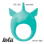 Зеленое эрекционное кольцо Unicorn Alfie - Lola Games - в Улан-Удэ купить с доставкой