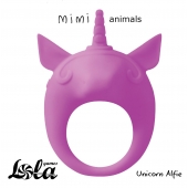 Фиолетовое эрекционное кольцо Unicorn Alfie - Lola Games - в Улан-Удэ купить с доставкой