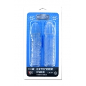 Комплект из 2 прозрачных насадок на пенис PENIS EXTENDER PACK - Dream Toys - в Улан-Удэ купить с доставкой