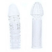 Комплект из 2 прозрачных насадок на пенис PENIS EXTENDER PACK - Dream Toys - в Улан-Удэ купить с доставкой