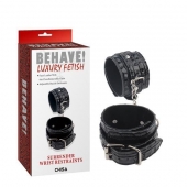 Черные наручники Surrender Wrist Restraints - Chisa - купить с доставкой в Улан-Удэ