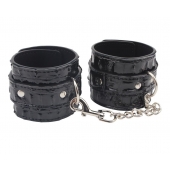 Черные наручники Surrender Wrist Restraints - Chisa - купить с доставкой в Улан-Удэ