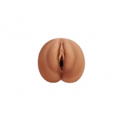 Кофейный мастурбатор-вагина Dumpling - Lola Games - в Улан-Удэ купить с доставкой