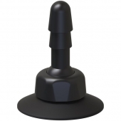 Плаг с присоской для фиксации насадок Deluxe 360° Swivel Suction Cup Plug - Doc Johnson - купить с доставкой в Улан-Удэ