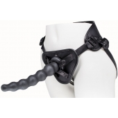 Пояс харнесс BEST UNI strap с 2 насадками - 18 и 22 см. - LOVETOY (А-Полимер) - купить с доставкой в Улан-Удэ