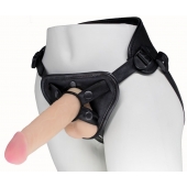 Пояс харнесс BEST UNI strap с 2 насадками - 18 и 22 см. - LOVETOY (А-Полимер) - купить с доставкой в Улан-Удэ