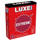 Текстурированные презервативы LUXE Royal Extreme - 3 шт. - Luxe - купить с доставкой в Улан-Удэ