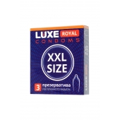 Презервативы увеличенного размера LUXE Royal XXL Size - 3 шт. - Luxe - купить с доставкой в Улан-Удэ