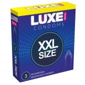 Презервативы увеличенного размера LUXE Royal XXL Size - 3 шт. - Luxe - купить с доставкой в Улан-Удэ