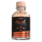 Массажный гель с согревающим эффектом Aperol - 30 мл. - INTT - купить с доставкой в Улан-Удэ