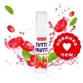 Гель-смазка Tutti-frutti со вкусом барбариса - 30 гр. - Биоритм - купить с доставкой в Улан-Удэ